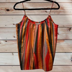The Odells (Anthropologie) Women's Wavy Striped TAMBORA Camisole